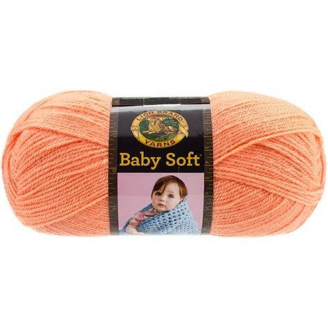 Lion Brand Baby Soft Yarn-Apricot - Walmart.com - Walmart.com