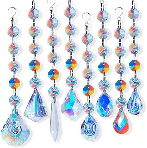 2PCS Hummingbird Suncatchers Stained Glass Window Hanging Ornament