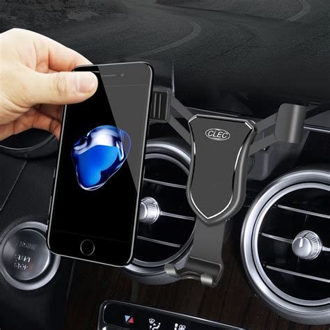 Car Mobile Phone Holder For Mercedes Benz C Glc Cla Gla Class W Air