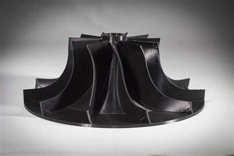 3d Printed Impeller Sample Print Abs Small Impeller Fusion 3 Design
