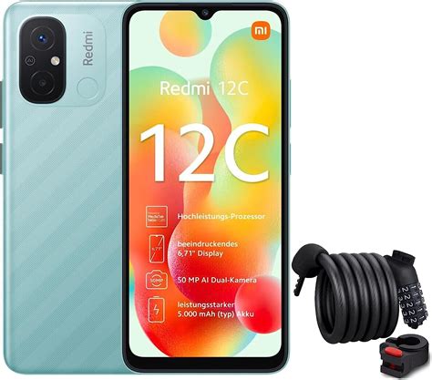 Xiaomi Redmi C Scooter Lock Go Go De Ram Vert Menthe