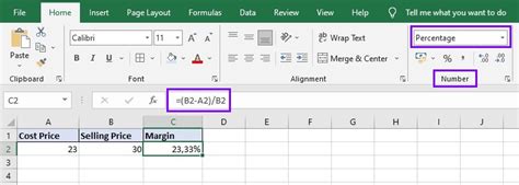 3 Best Excel Formulas For Calculating Markup Vs Margin BeProfit