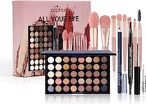 Coffret Maquillage Mknzome Kit Maquillage Femme Professionnel Mallette