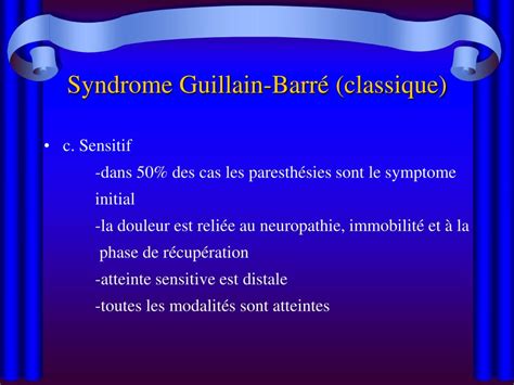 Ppt Le Syndrome Guillain Barré Powerpoint Presentation Free Download Id433688