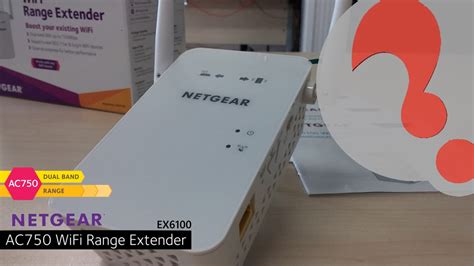 Netgear Ex6100 Ac750 Wifi Range Extender How To Setup And Install Youtube