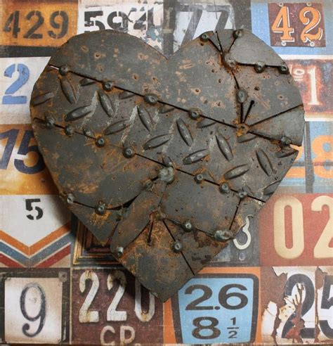 Pin By Mary Mills On Heart Metal Scrap Metal Art Metal Yard Art