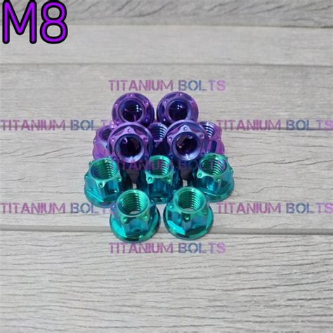 Jual Mur Titanium Bolts Gr M Drat Original Shopee Indonesia