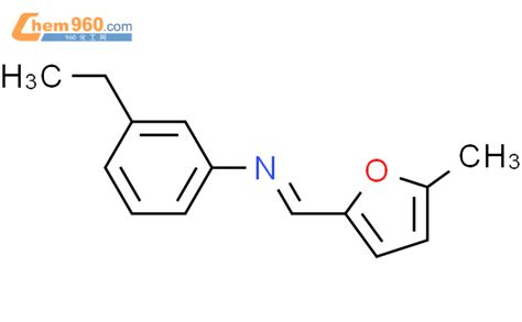 400059 39 49ci 3 乙基 N 5 甲基 2 呋喃亚甲基 苯胺化学式、结构式、分子式、mol 960化工网