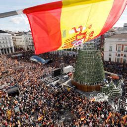 Erneut Protest gegen Amnestie für Katalanen tagesschau de