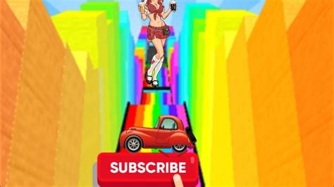 Rainbow Slide Obby Fun Youtube