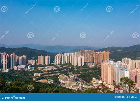 5 May 2022 View Of Po Shun Road At Tseung Kwan O Editorial Stock Image