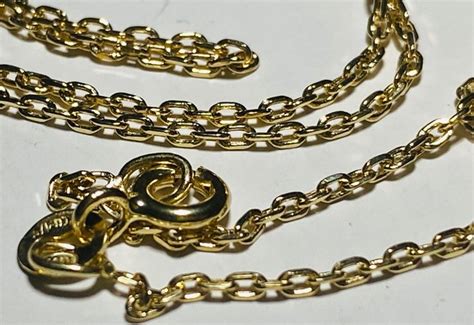 Kt Gold Yellow Gold Necklace Catawiki