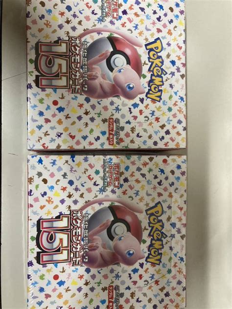 【未使用】【新品未開封、未使用】ポケモンカード151強化拡張パック2boxの落札情報詳細 ヤフオク落札価格検索 オークフリー