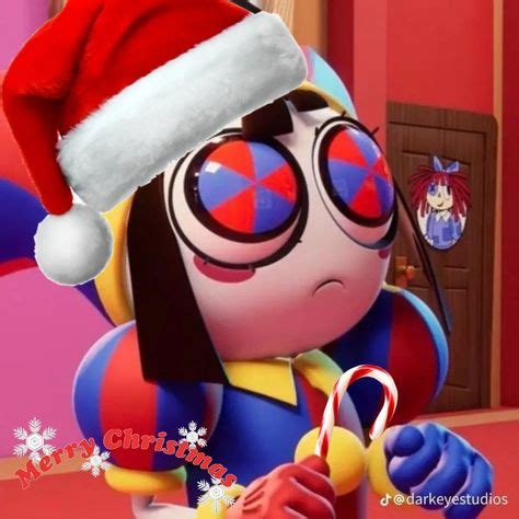 The amazing digital circus Christmas pomni pfp🎄 Cute Doodle Art, Cute Doodles, Whatsapp ...