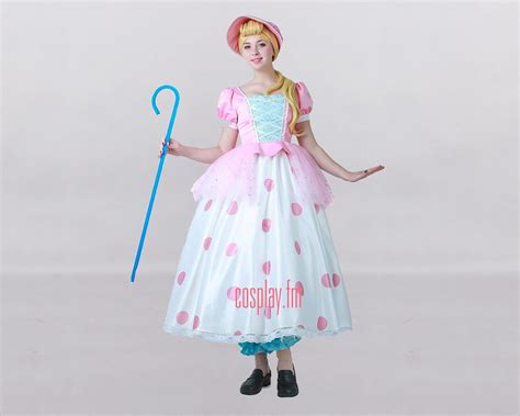 Toy Story Adult Little Bo Peep Cosplay Dress Costume With Hat Ubicaciondepersonascdmxgobmx