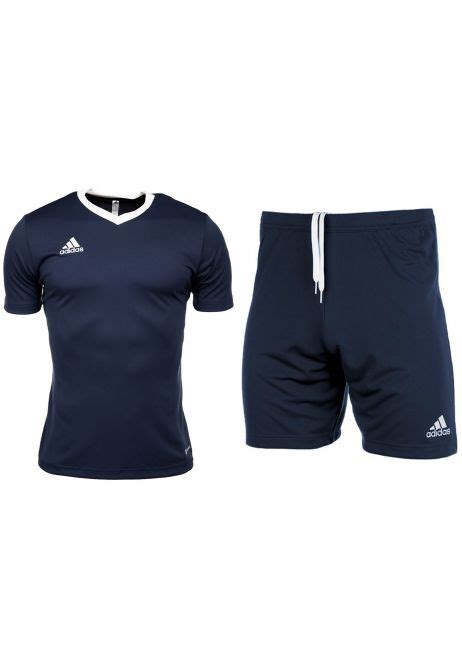 adidas Męski strój sportowy koszulka spodenki Entrada 22 Jsy HE1575 H57506