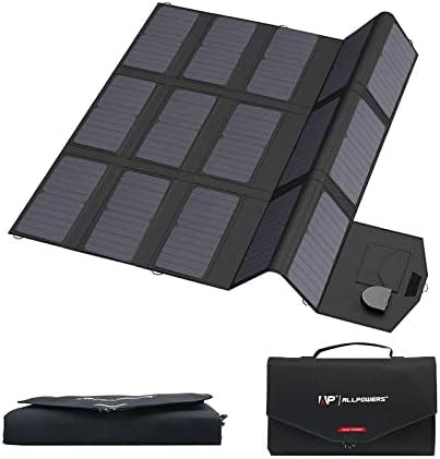 Allpowers Panneau Solaire Pliable De W Panneau Solaire