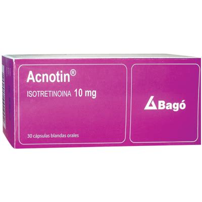 Acnotin 10mg Cápsulas x 30 La Farma