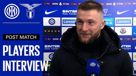 Inter Lazio Skriniar Bastoni Exclusive Interviews Sub Eng