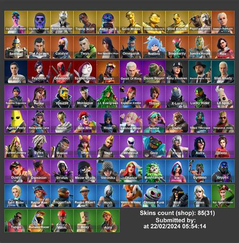 Pc Skins Og Ghoul Trooper Og Skull Trooper Rogue Spider