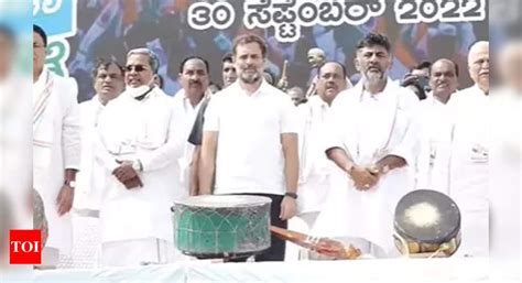 Congress Bharat Jodo Yatra Live Updates Bharat Joda Yatra Resumes From