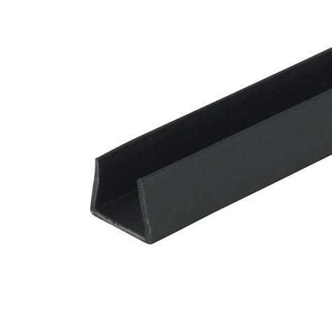 Buy Outwater Plastics Black Styrene Plastic U Channel C Channel