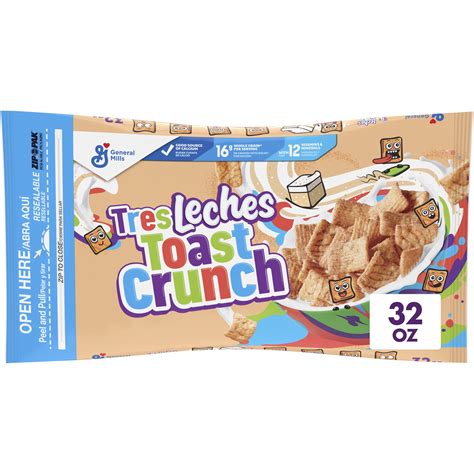 Tres Leches Toast Crunch Artificially Tres Leches Flavored Cinnamon