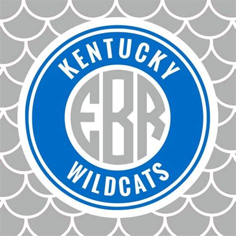 Kentucky Wildcats Monogram Frame Cutting Files In Svg Eps