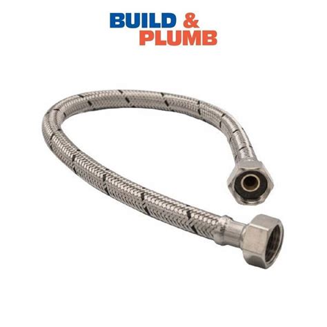 Bsp Female Flexible Tap Connector Braided Flexi Hose Wras 12 34