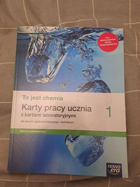 Karta Pracy Ucznia To Jest Chemia Piaseczno Olx Pl