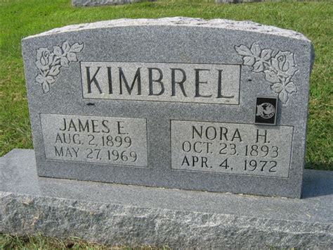 Nora H Kimbrel Find A Grave Memorial