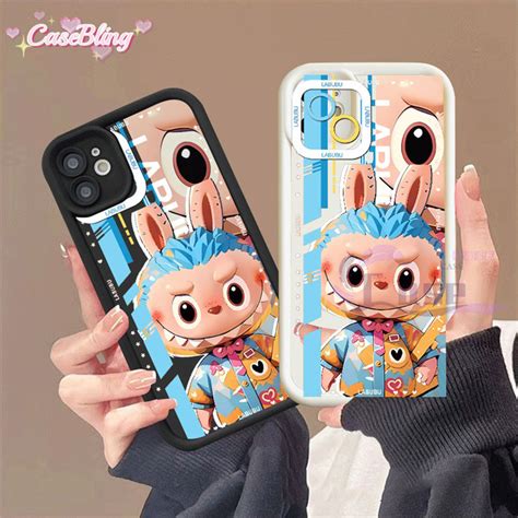 CaseBling Cute Labubu Soft กรณโทรศพทมอถอ for Infinix Hot I I Smart Note Tecno