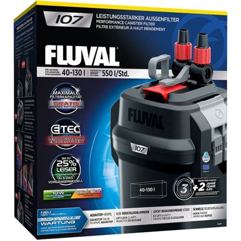 Внешний фильтр FLUVAL 107 для аквариума от 40 до 130л (550 л/ч) H044010 ...
