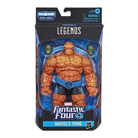 卡司 正版現貨 Marvel Legends 驚奇4超人 6吋 石頭人 驚奇四超人 漫威 Thing 含baf 蝦皮購物