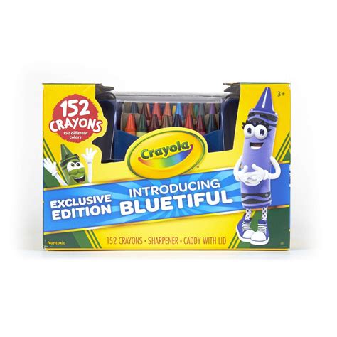 Crayola New Crayola Bluetiful Ultimate Crayon Collection 152 Count T Walmart Exclusive