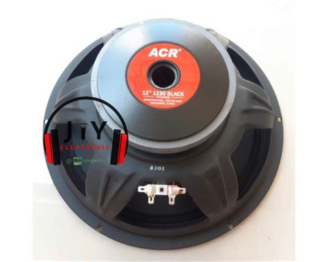 Jual Speaker Acr Inch Full Range Fullrage Acr Acr Black