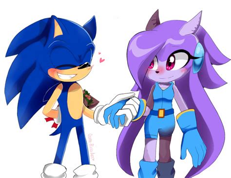 Art Trade With Jack Hedgehog Sonic X Lilac By Osami Rut0art Sonic