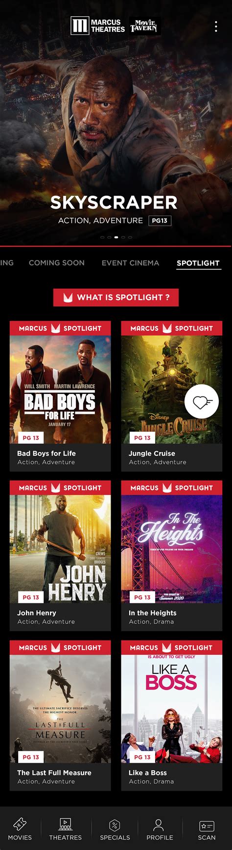 Marcus theaters bay park screenings are featuring new luxury seating 18