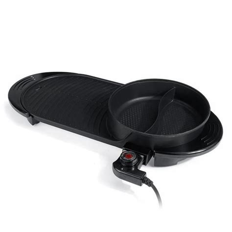 TEMPSA en Plancha Poêle Électrique Hot Pot Barbecue Grill W V AU PRISE Cdiscount