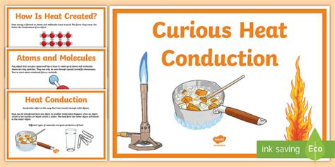 Curious Heat Conduction Display Posters Teacher Made