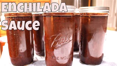 Canning Homemade Enchilada Sauce With Lindas Pantry Youtube