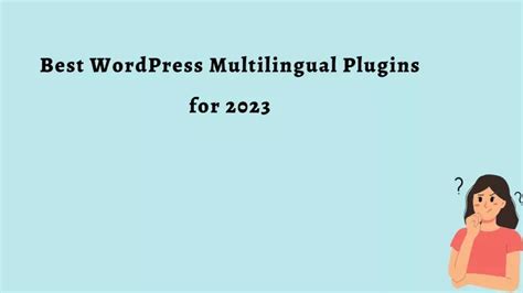 PPT Best WordPress Multilingual Plugins For 2023 PowerPoint