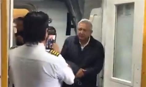 Piloto De Avi N Donde Viaj Amlo Le Pide Saludos Para Su Mam