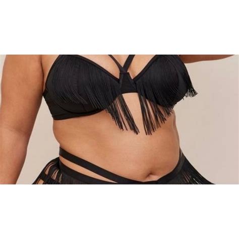 Torrid Intimates Sleepwear Torrid Fringe Lingerie Set Poshmark