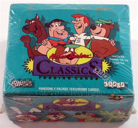 1994 Cardz Hanna Barbera Classics Trading Card Box Flintstones 36