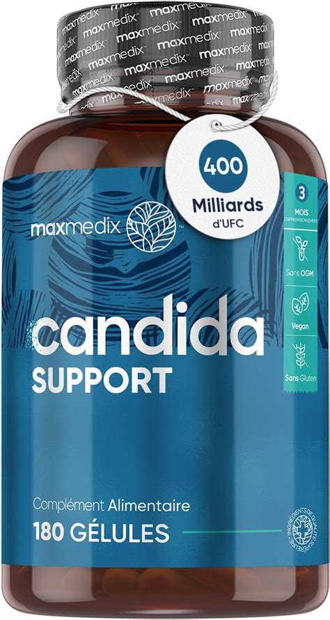 Candida Support G Lules Vegan Probiotique Milliards D Ufc