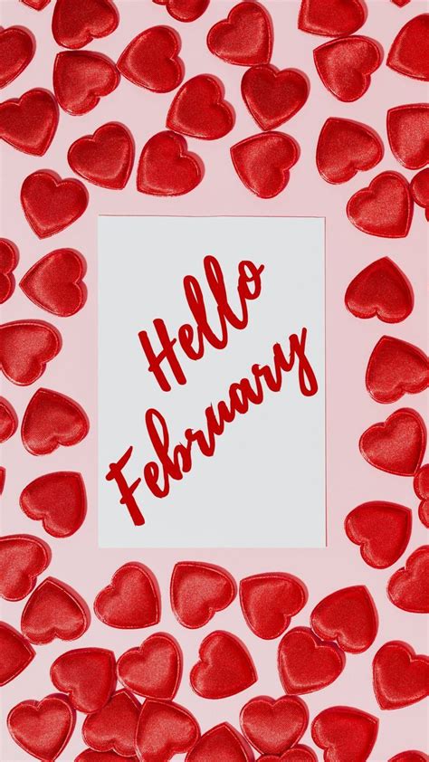 Hello February wallpaper Quotes iPhone wallpaper backgrounds with ...