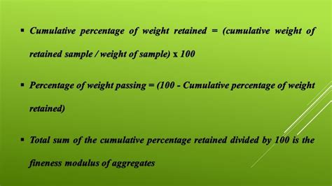 Fineness Modulus of Sand - Definition, Test Procedure and Significance ...