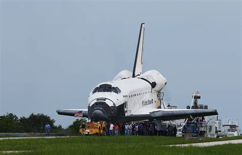 Atlantis Returns From Final Mission Of Space Shuttle