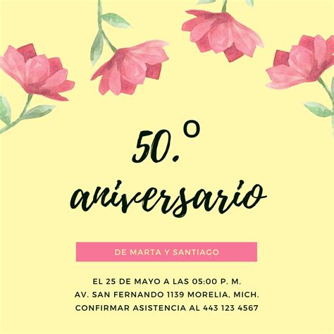 Plantillas Para Invitaciones De Bodas De Oro Gratis Canva